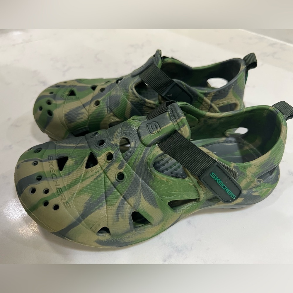 Skechers Kids Camouflage Clogs